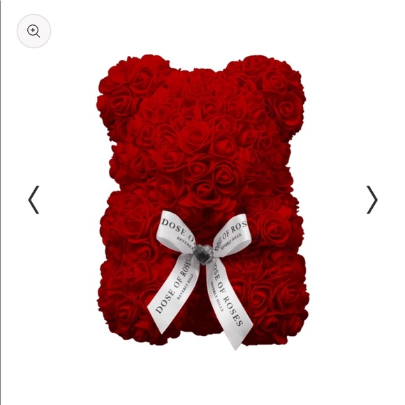 Dose of Roses Red Rose Bear Medium - Picture 1 of 4